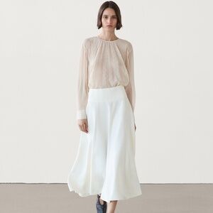 Massimo Dutti Cream Blouse